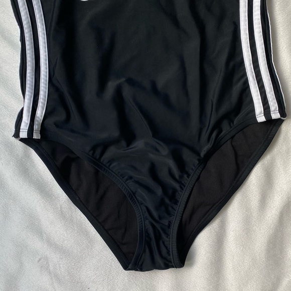 Adidas NEW Logo One Piece Swimsuit - Picture 5 of 9